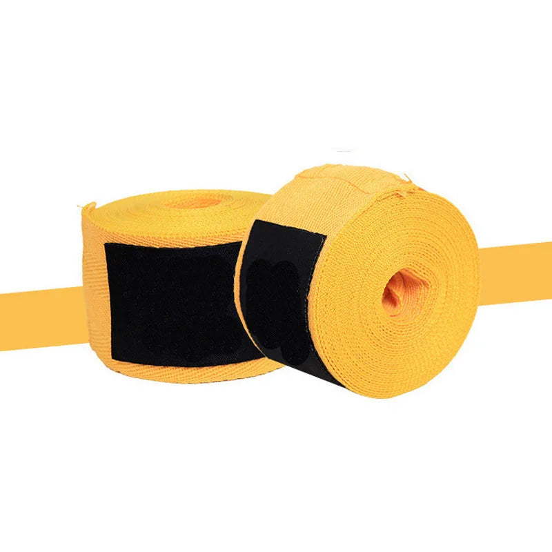 2PCS 1.5/2/3/5M Boxing Training Bandages Cotton Sports Bandages Sanda Kick Boxing Mma Hand Gloves Wraps Belt Boxing Sports Strap