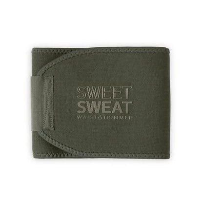 Sweet Sweat Ab Trainer for Women and Men - Sweat Band Waist Trainer Belt for High Intensity Training and Gym Workouts, 5 Adjustable Sizes